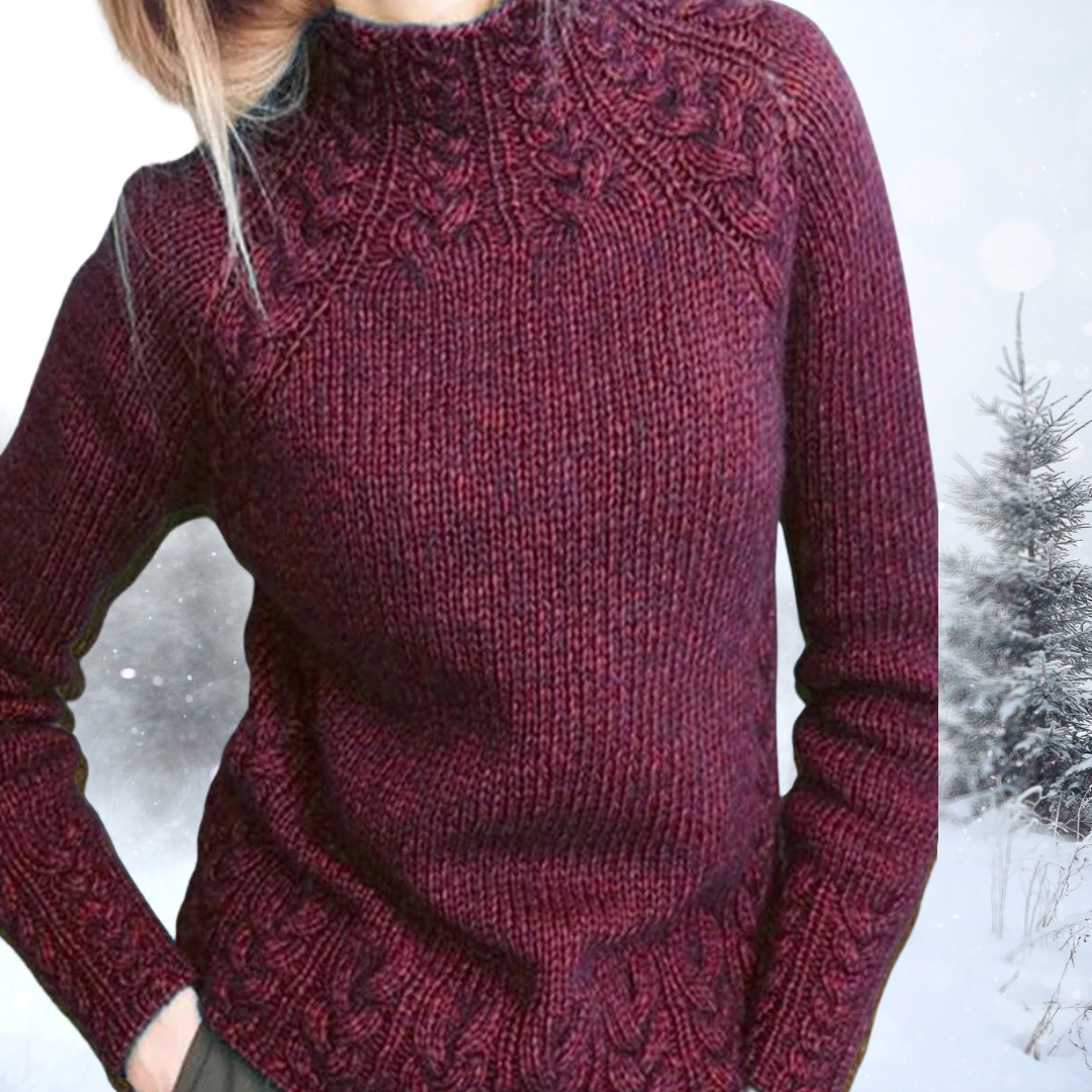 Rossy - Elegant rullekravesweater