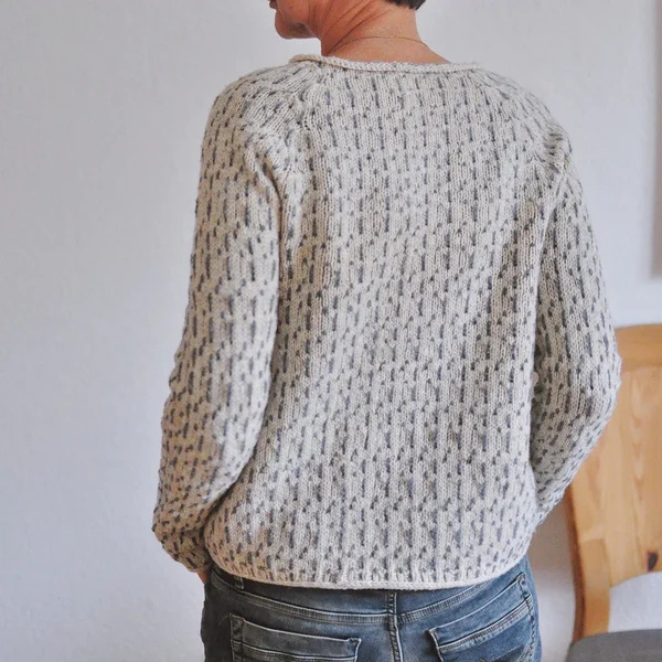 Amanda - Tætstrikket sweater